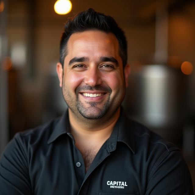 Portrait of Miguel Torres from Capital Craft Brewers